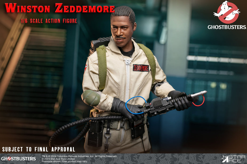 Star Ace Toys Ghost Busters Winston Zeddemore 1/6 Collectible Action Figure