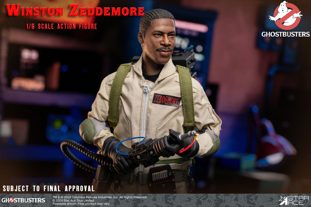 Star Ace Toys Ghost Busters Winston Zeddemore 1/6 Collectible Action Figure