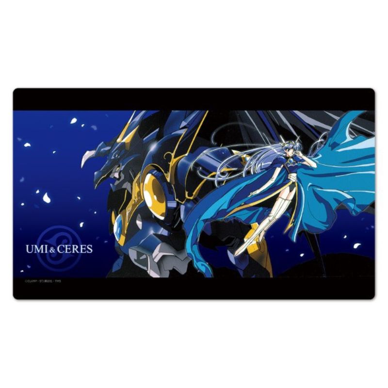 Magic Knight Rayearth Character Rubber Mat Umi Ryuuzaki JAPAN OFFICIAL