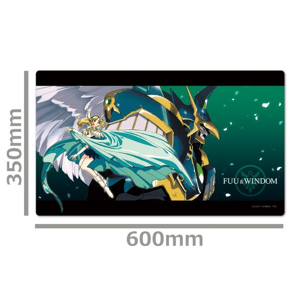 Tappetino in gomma per personaggio Magic Knight Rayearth Fuu Hououji UFFICIALE GIAPPONE