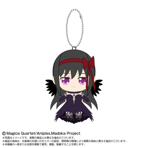Puella Magi Madoka Magica the Movie Rebellion Devil Homura Plush Mascot JAPAN