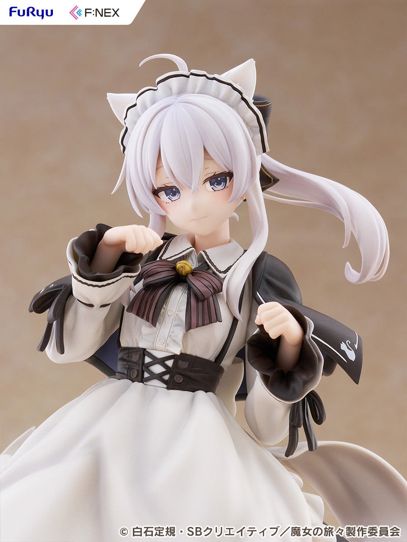 FuRyu Wandering Witch The Journey of Elaina Elaina Cat Ears Cafe Ver. 1/7 Figure