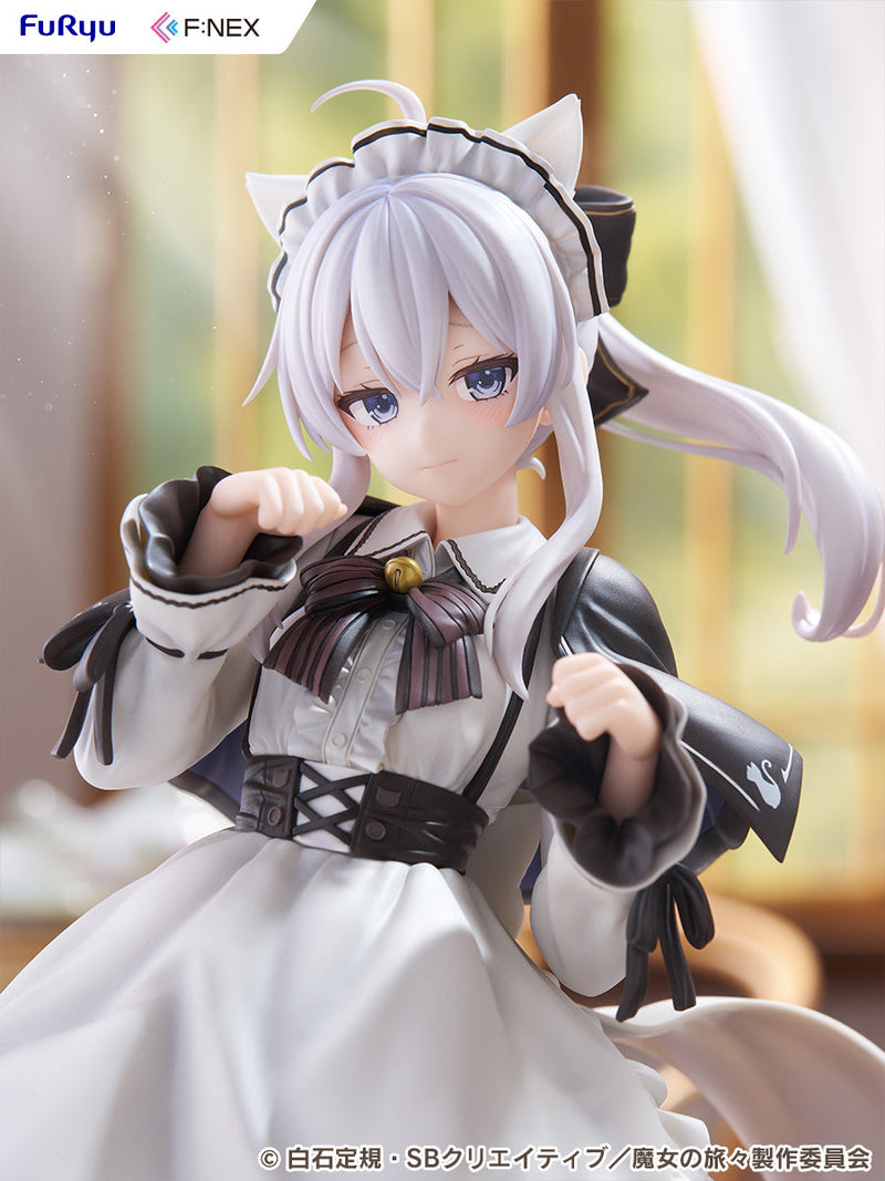 FuRyu Wandering Witch The Journey of Elaina Elaina Cat Ears Cafe Ver. 1/7 Figure