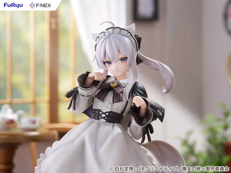 FuRyu Wandering Witch The Journey of Elaina Elaina Cat Ears Cafe Ver. 1/7 Figure