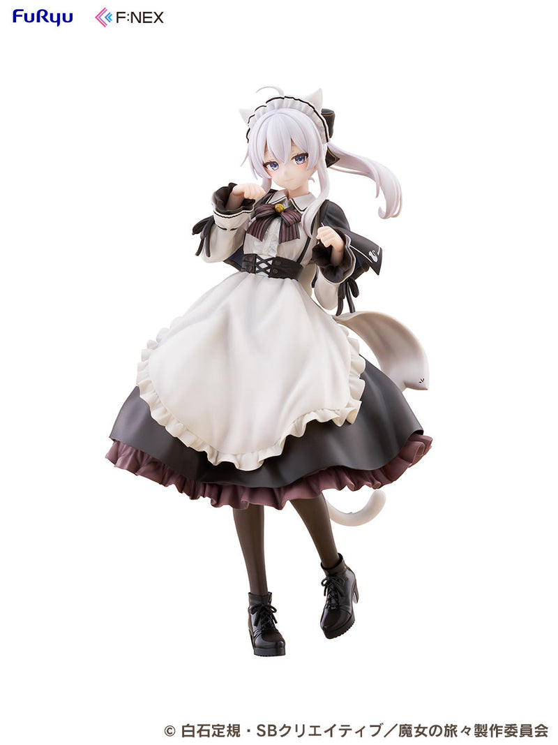 FuRyu Wandering Witch The Journey of Elaina Elaina Cat Ears Cafe Ver. 1/7 Figure