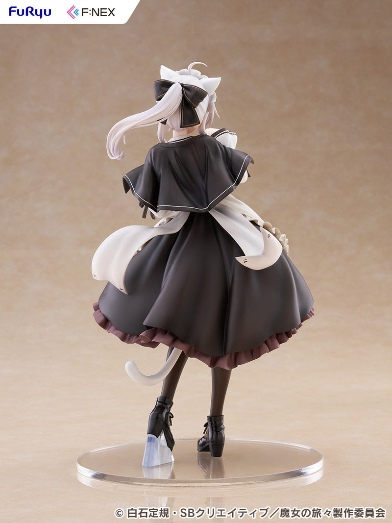 FuRyu Wandering Witch The Journey of Elaina Elaina Cat Ears Cafe Ver. 1/7 Figure