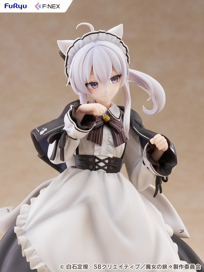 FuRyu Wandering Witch The Journey of Elaina Elaina Cat Ears Cafe Ver. 1/7 Figure