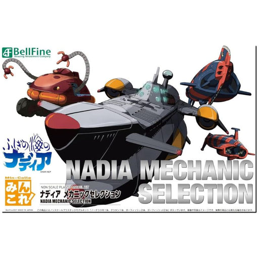 Bellfine Nadia The Secret of Blue Water Nadia Mechanic Selection Model Kit JAPAN