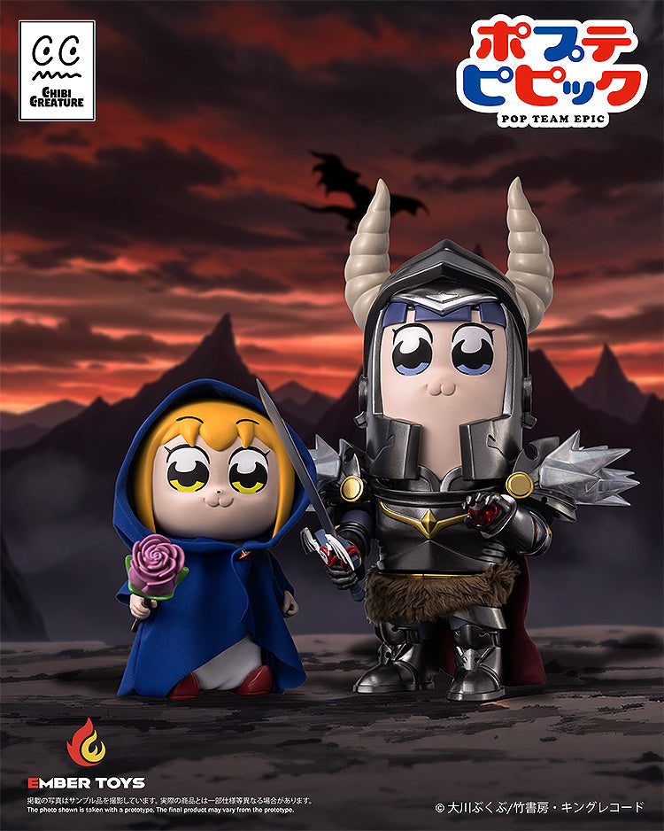 Chibi Creature Pop Team Epic POPUKO & PIPIMI Shining Shoulder Ver. Figure JAPAN