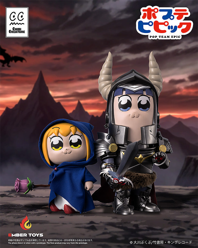 Chibi Creature Pop Team Epic POPUKO & PIPIMI Shining Shoulder Ver. Figure JAPAN