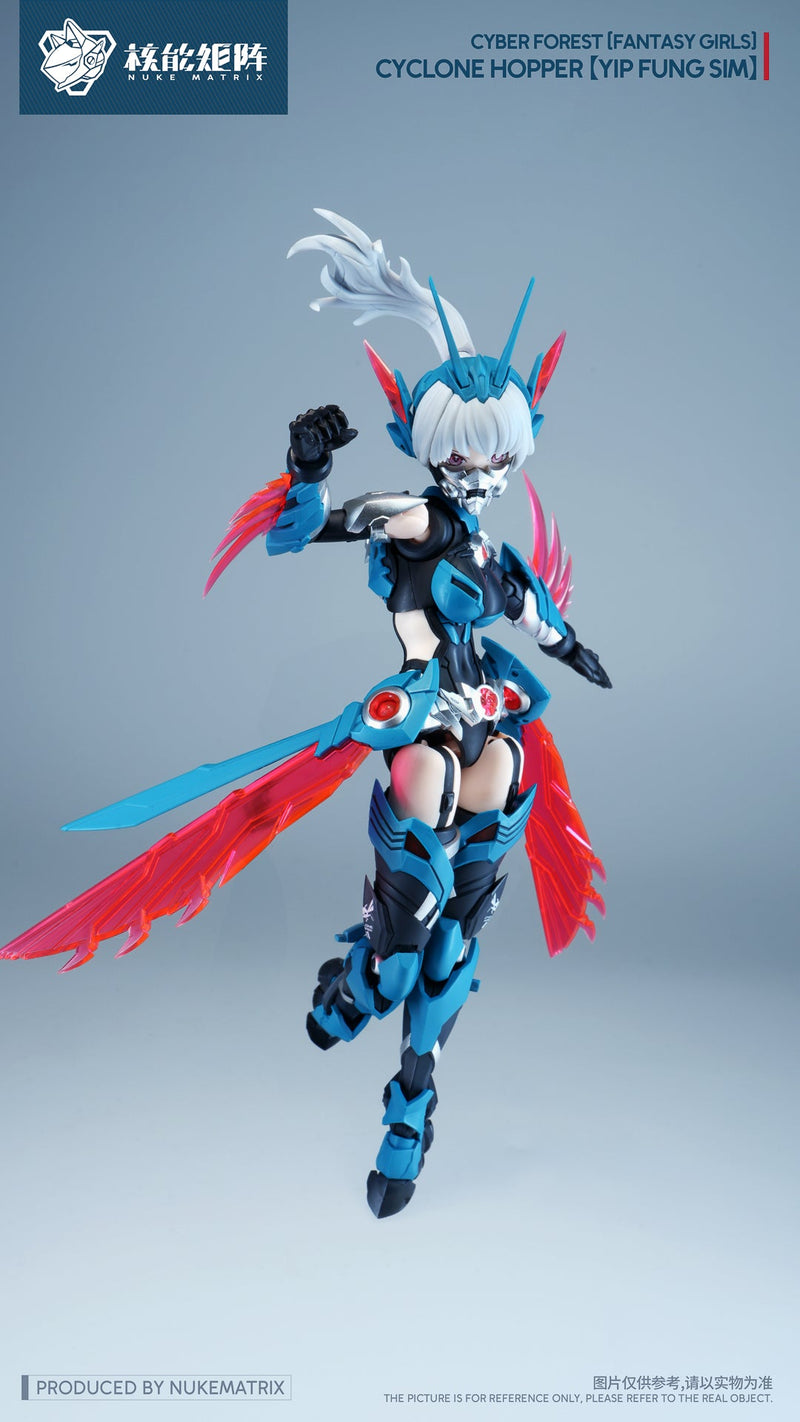 Cyber Forest Fantasy Girls FF0120 Cyclone Hopper Yip Fung Sim Model Kit JAPAN