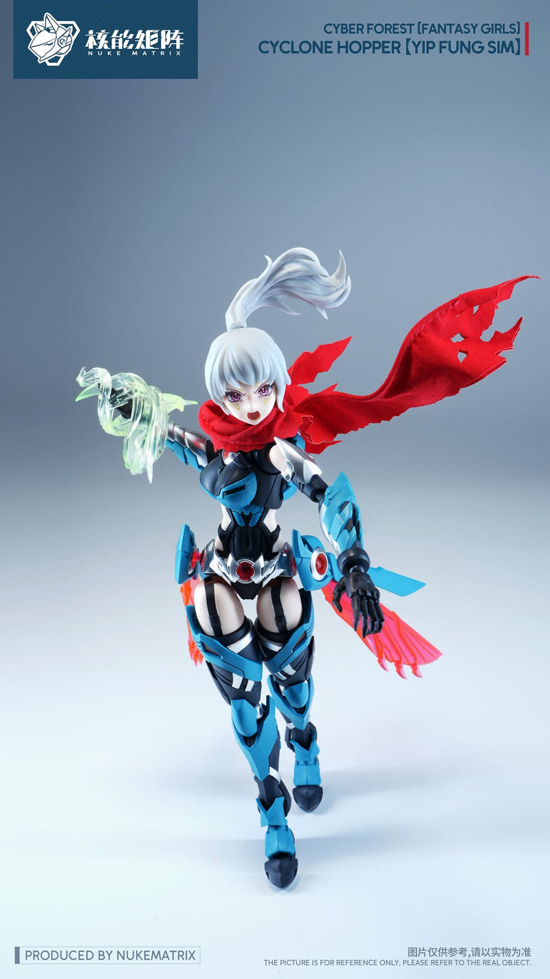 Cyber Forest Fantasy Girls FF0120 Cyclone Hopper Yip Fung Sim Model Kit JAPAN