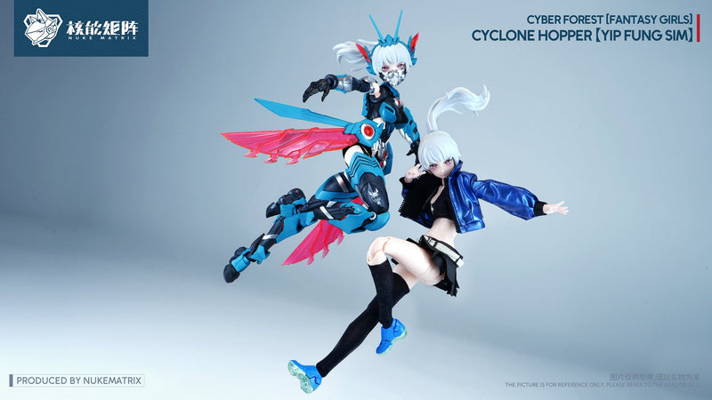 Cyber Forest Fantasy Girls FF0120 Cyclone Hopper Yip Fung Sim Model Kit JAPAN