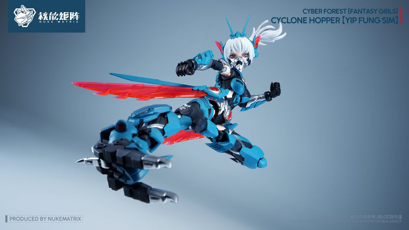 Cyber Forest Fantasy Girls FF0120 Cyclone Hopper Yip Fung Sim Model Kit JAPAN