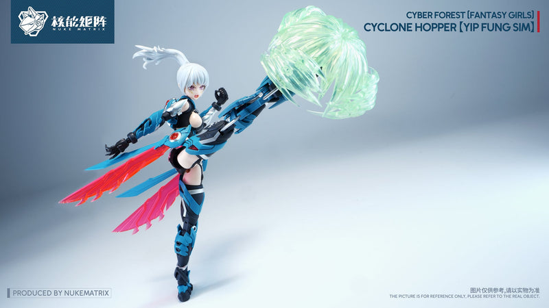 Cyber Forest Fantasy Girls FF0120 Cyclone Hopper Yip Fung Sim Model Kit JAPAN