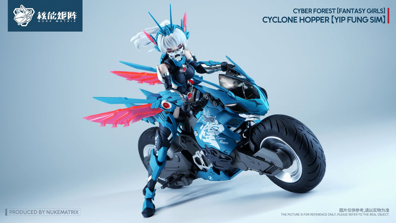 Cyber Forest Fantasy Girls FF0120 Cyclone Hopper Yip Fung Sim Model Kit JAPAN