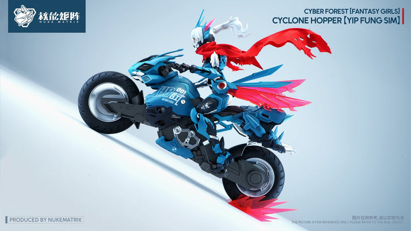 Cyber Forest Fantasy Girls FF0120 Cyclone Hopper Yip Fung Sim Model Kit JAPAN