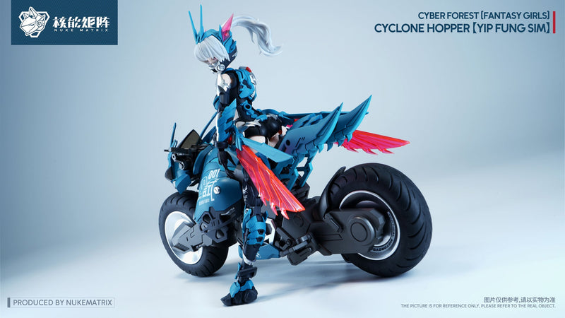 Cyber Forest Fantasy Girls FF0120 Cyclone Hopper Yip Fung Sim Model Kit JAPAN