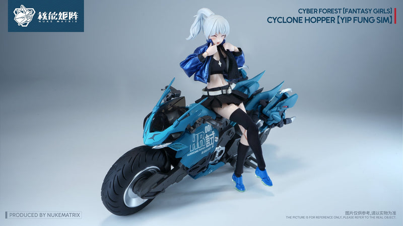 Cyber Forest Fantasy Girls FF0120 Cyclone Hopper Yip Fung Sim Model Kit JAPAN