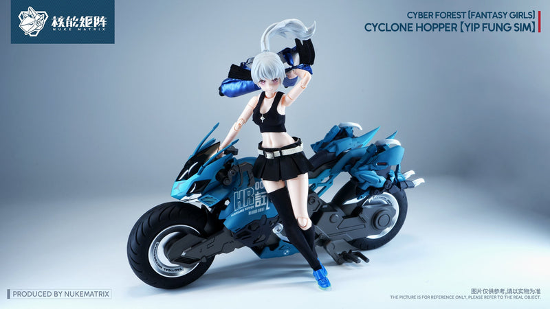 Cyber Forest Fantasy Girls FF0120 Cyclone Hopper Yip Fung Sim Model Kit JAPAN
