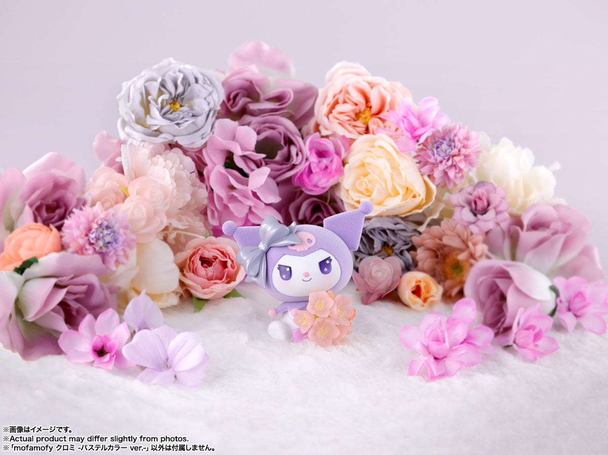 BANDAI mofamofy Sanrio Characters Kuromi Pastel Color ver. Figure