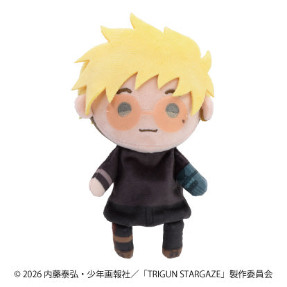 Ensky TeruteReel Mascot Trigun Stampede Vash the Stampede Plush JAPAN OFFICIAL