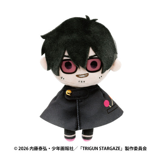 Ensky TeruteReel Mascot Trigun Stampede Nicholas D. Wolfwood Plush JAPAN
