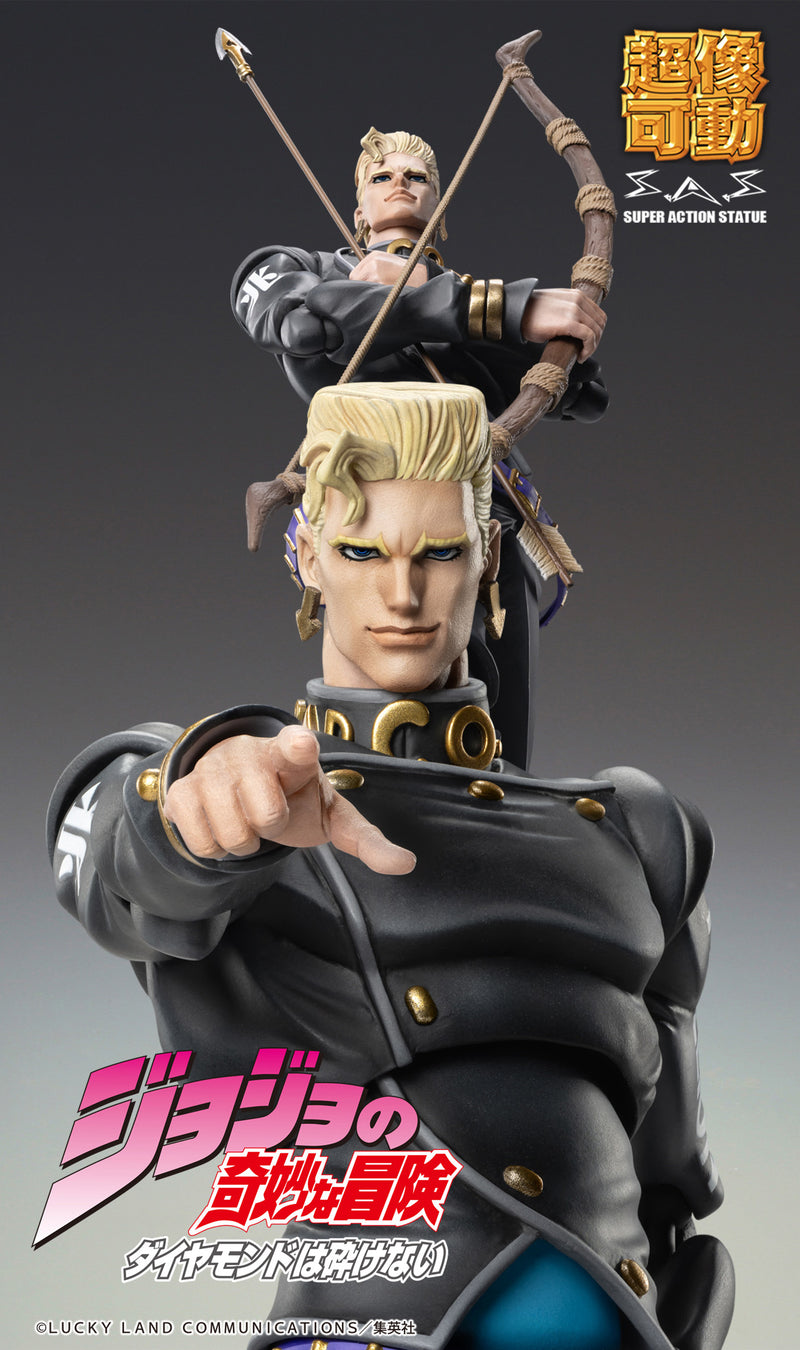 Super Action Statue JoJo's Part 4 Keichou Nijimura & Bad Company Action Figure