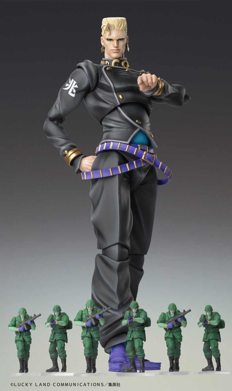 Super Action Statue JoJo's Part 4 Keichou Nijimura & Bad Company Action Figure