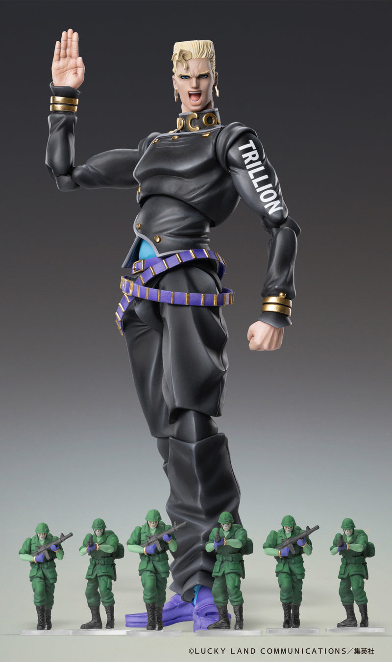 Super Action Statue JoJo's Part 4 Keichou Nijimura & Bad Company Action Figure
