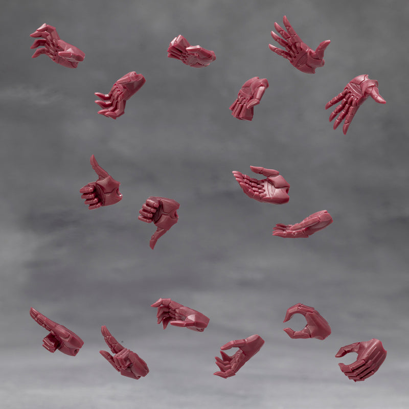 Kotobukiya Megalomaria M.S.G EX Hand Unit Male Type A RED Ver. Model Kit JAPAN