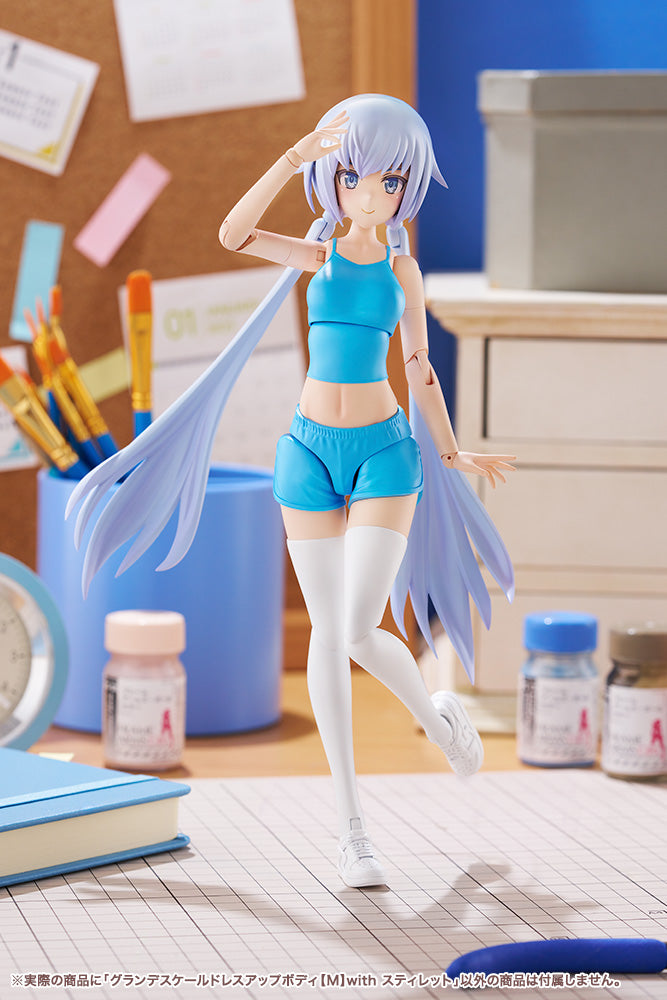 Sousai Shoujo Teien Grande Scale Dress Up Body M with Stylet Model Kit JAPAN