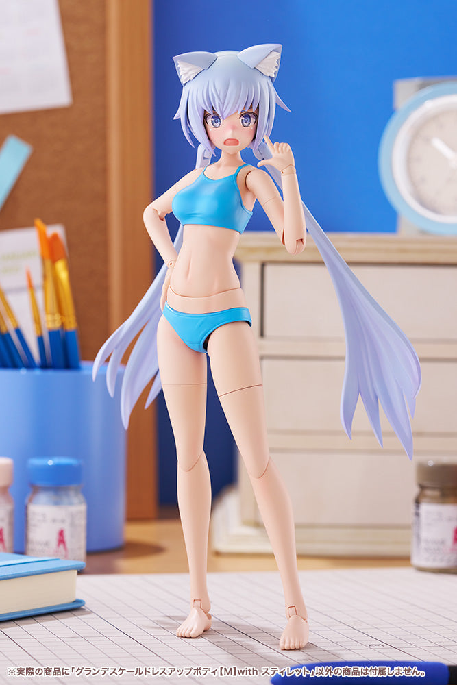 Sousai Shoujo Teien Grande Scale Dress Up Body M with Stylet Model Kit JAPAN