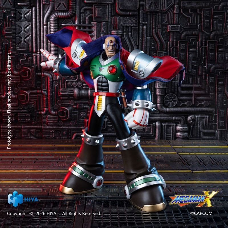 Hiya Toys Mega Man X Action Figure Sigma Figure JAPAN OFFICIAL