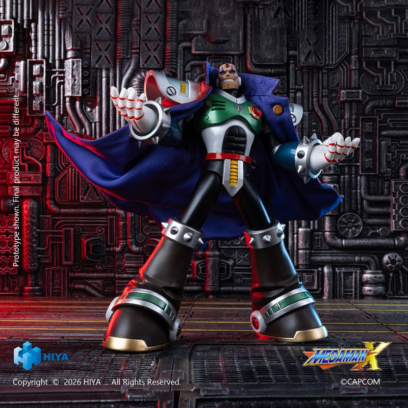 Hiya Toys Mega Man X Action Figure Sigma Figure JAPAN OFFICIAL