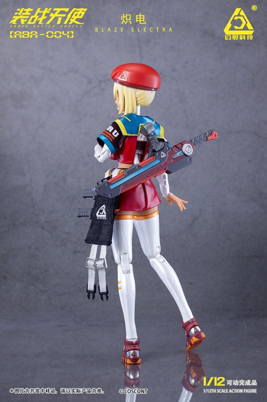 LOSCONT Armored Battle Angels Series ABA-004 Blaze Electra 1/12 Action Figure