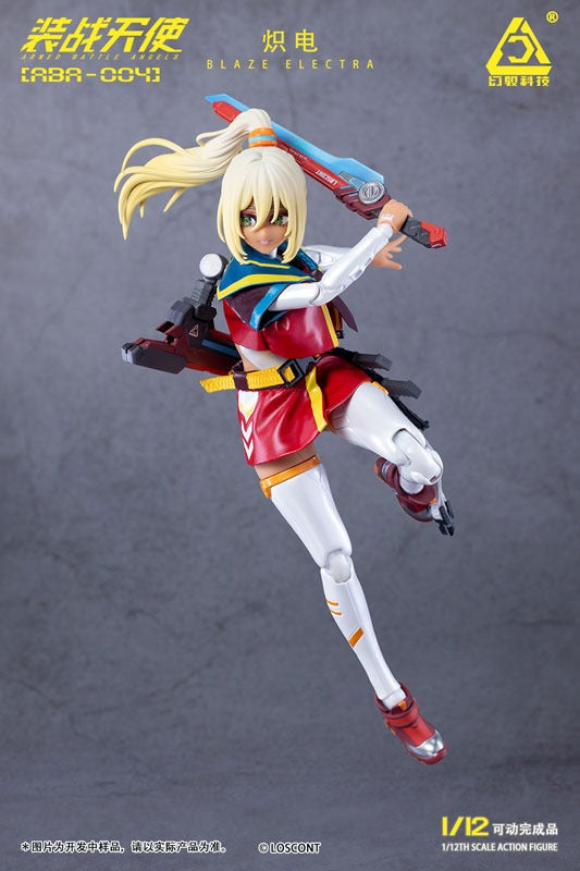LOSCONT Armored Battle Angels Series ABA-004 Blaze Electra 1/12 Action Figure