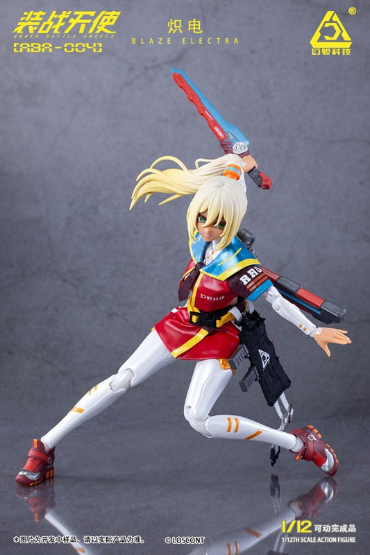 LOSCONT Armored Battle Angels Series ABA-004 Blaze Electra 1/12 Action Figure