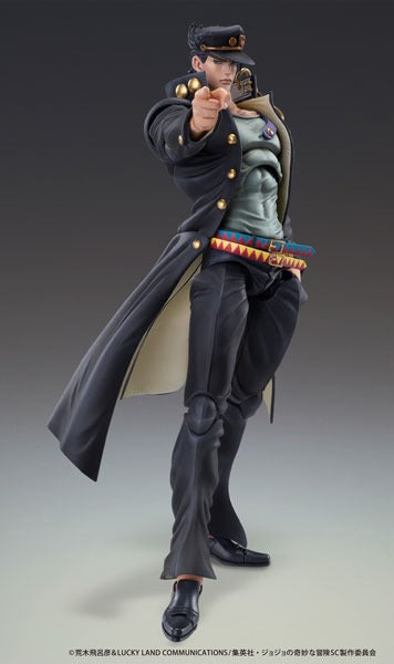 Super Action Statue JoJo's Bizarre Adventure Jotaro Kujo Ver.2 Action Figure