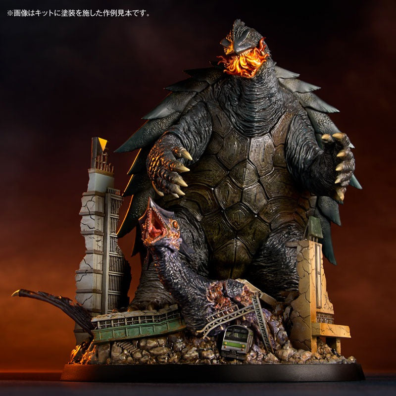 Kaiyodo ARTPLA SCULPTURE WORKS Gamera 1999 Re Model Kit JAPAN OFFICIAL