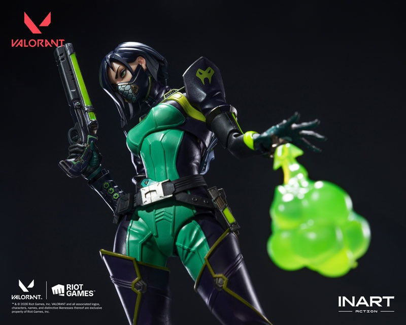 INART VALORANT Viper 1/12 Action Figure JAPAN OFFICIAL