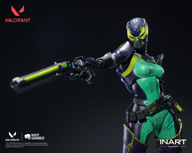 INART VALORANT Viper 1/12 Action Figure JAPAN OFFICIAL