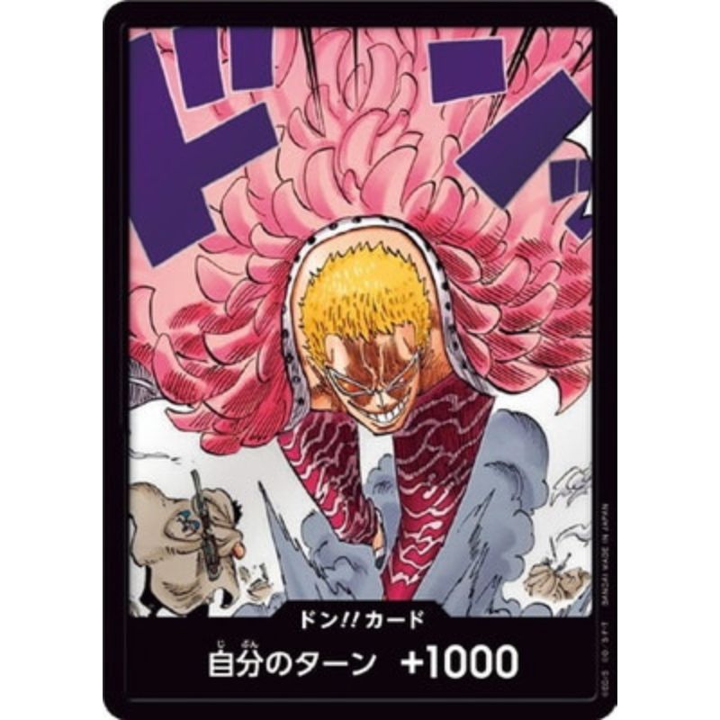 One Piece Card DON !! Card Donquixote Doflamingo OP10 Japanese TCG