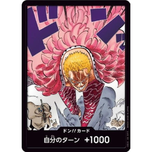 One Piece Card DON !! Card Donquixote Doflamingo OP10 Japanese TCG