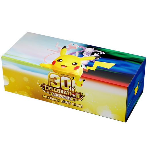 Pokemon Center Original Long Card Box 30th CELEBRATION JAPAN OFFICIAL