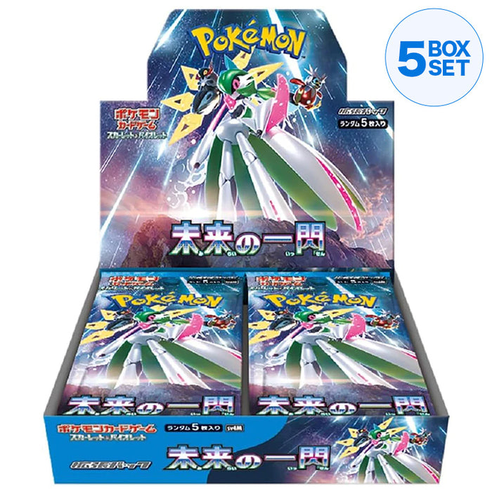 Pokemon Card Game Scarlet & Violet Booster Pack Future Flash Box Sv4m Japonês