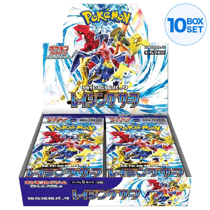 Pokemon Card Game Scarlet & Violet Booster Pack Raging Surf BOX SV3a J ToysOneJapan Pokemon Card Game Scarlet & Violet Booster Pack Raging Surf BOX SV3a J ToysOneJapan