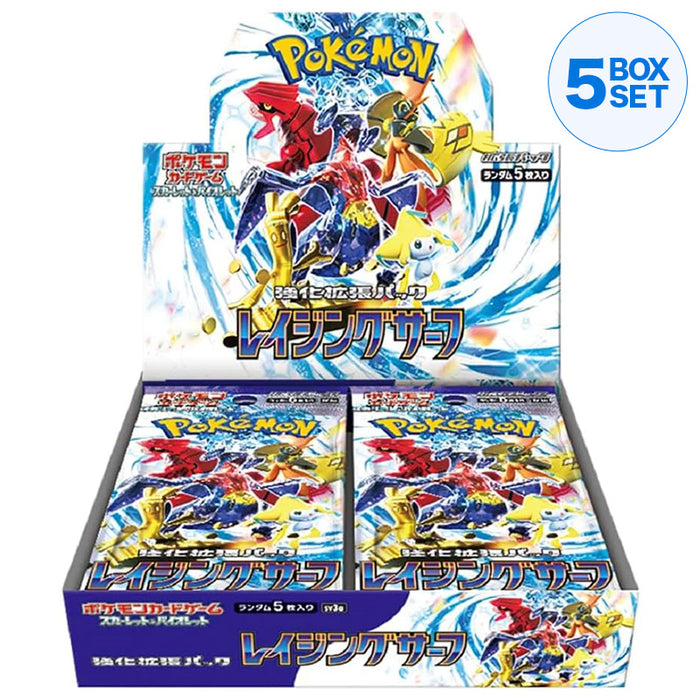 Pokemon Card Game Scarlet & Violet Booster Pack Raging Surf BOX SV3a Japanese Pokemon Card Game Scarlet & Violet Booster Pack Raging Surf BOX SV3a Japanese