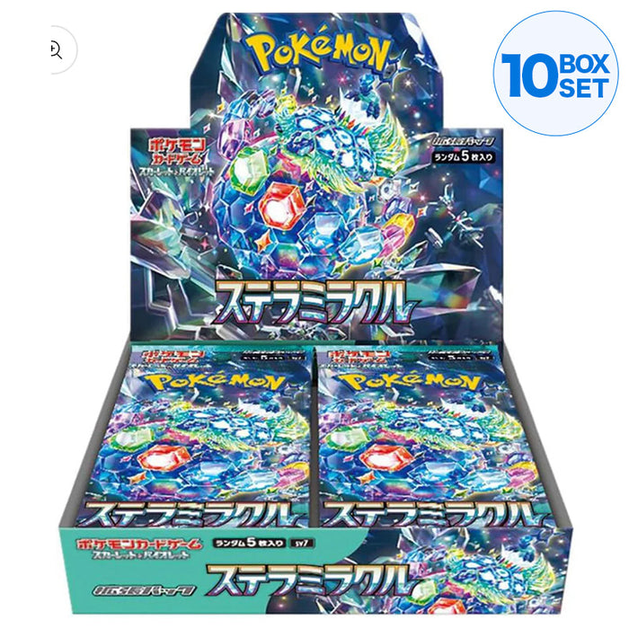 Pokemon Card Game Scarlet & Violet Booster Pack Stellar Miracle BOX sv ToysOneJapan Pokemon Card Game Scarlet & Violet Booster Pack Stellar Miracle BOX sv ToysOneJapan