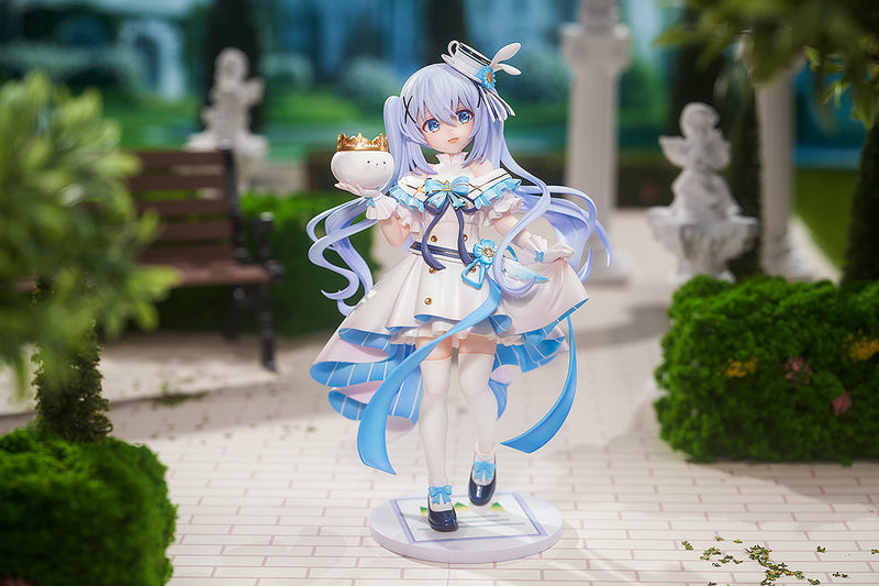 Boite Lumineuse La Commande est-elle un Lapin ? Robe Chino Ver. 1/7 Figurine JAPON OFFICIEL